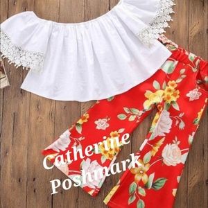 ❤️NWT♥️ MIA BELLE GIRLS BOHEMIAN PANTS SET